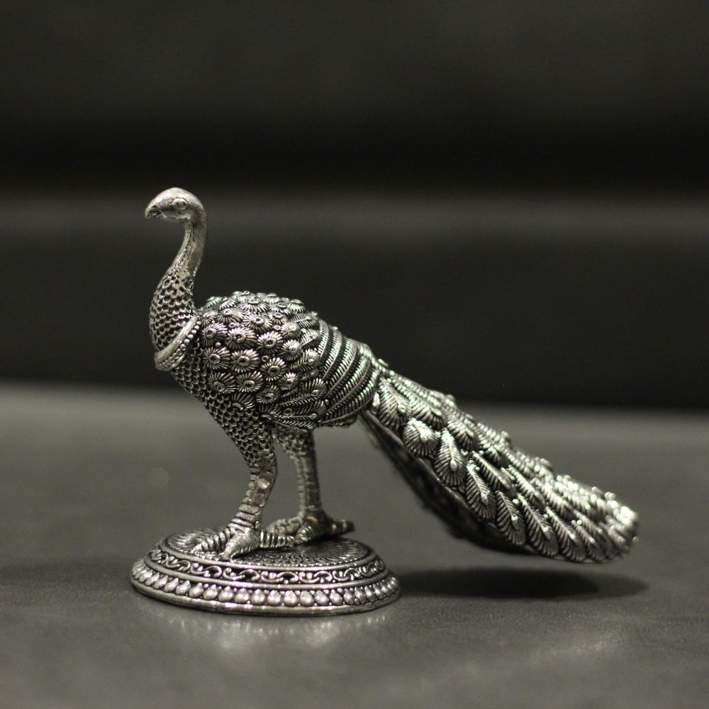 Brass Peacock Big - 3