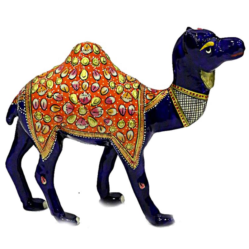 HANDCRAFTED METAL MINA DECORATIVE CAMEL 2