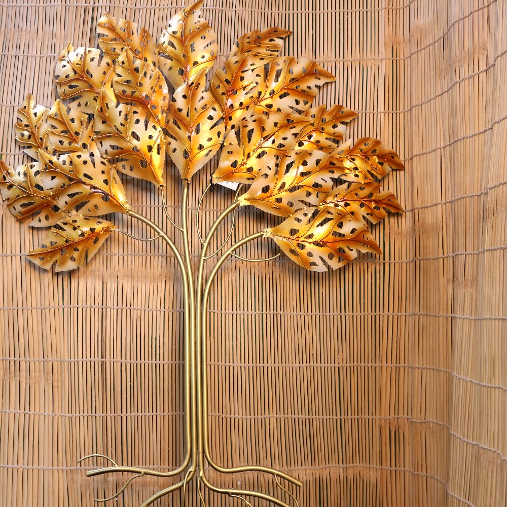 IRON PAINTED TREE W Y WALL - 4