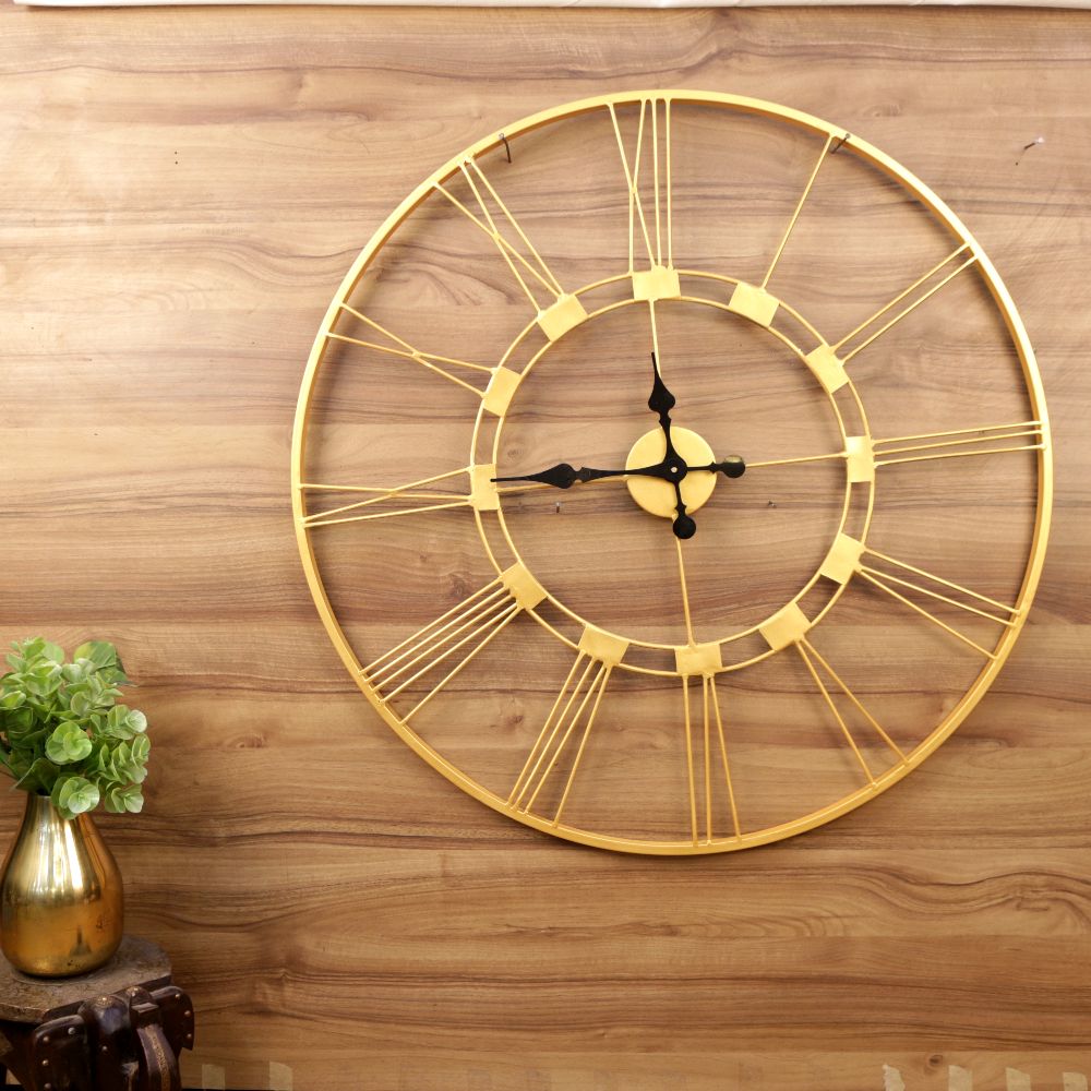 CLOCK GOLDEN