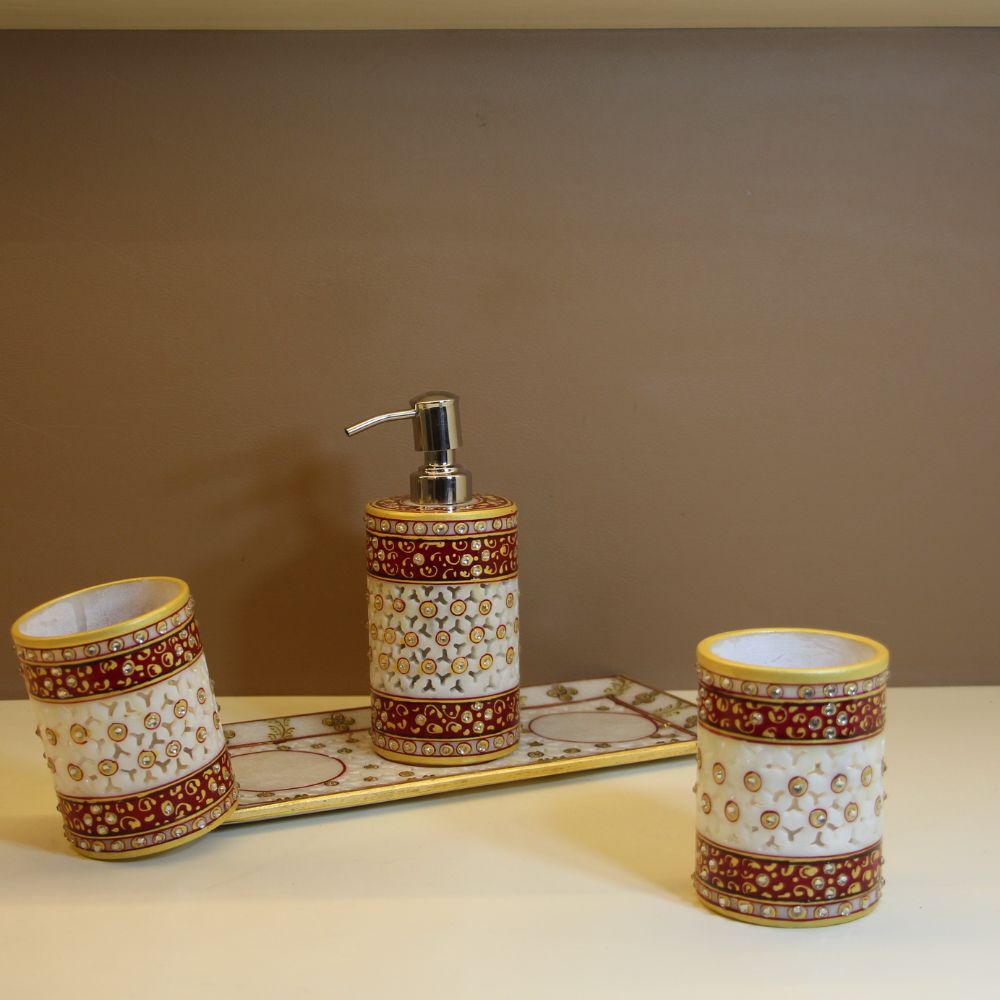 Marble Bathroom Set - 5