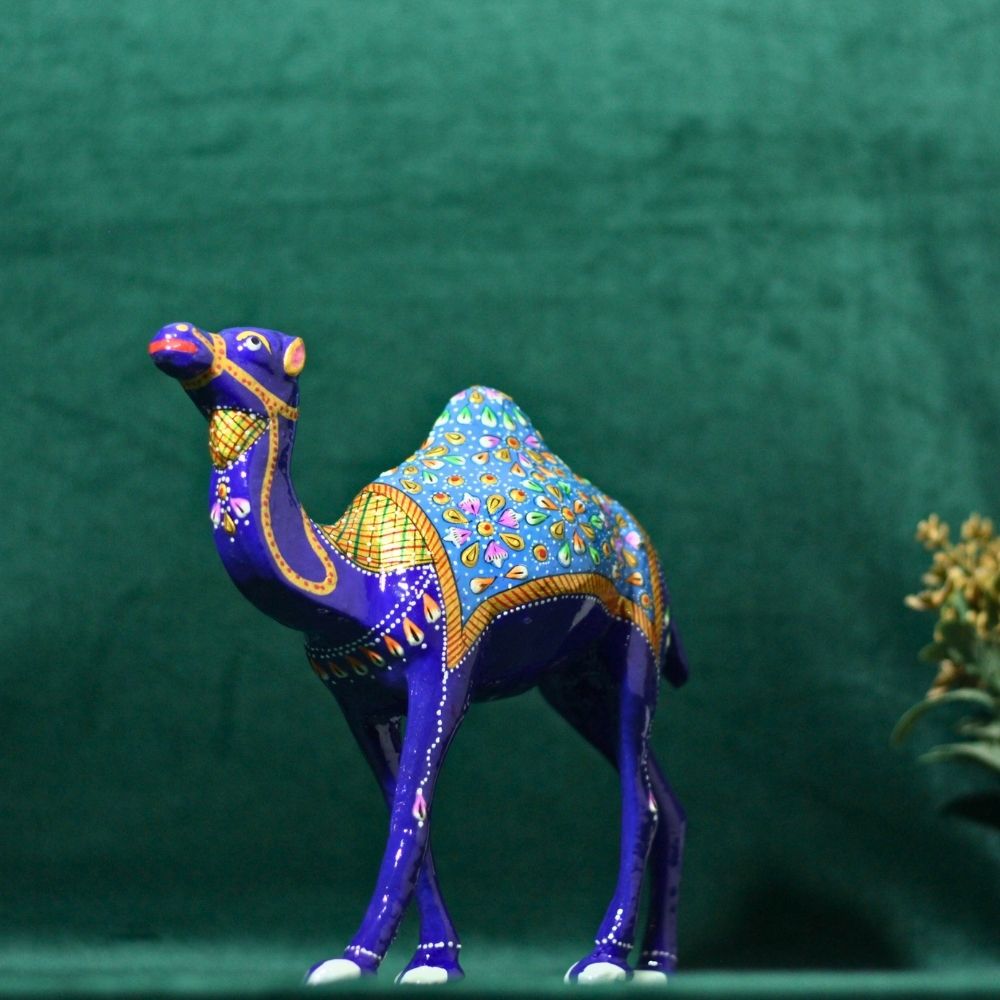 Metal Minakari Camel 8'' - 4