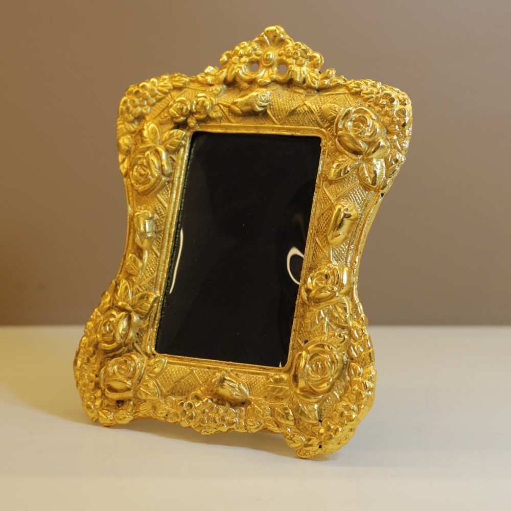 Golden Rose Photo Frame