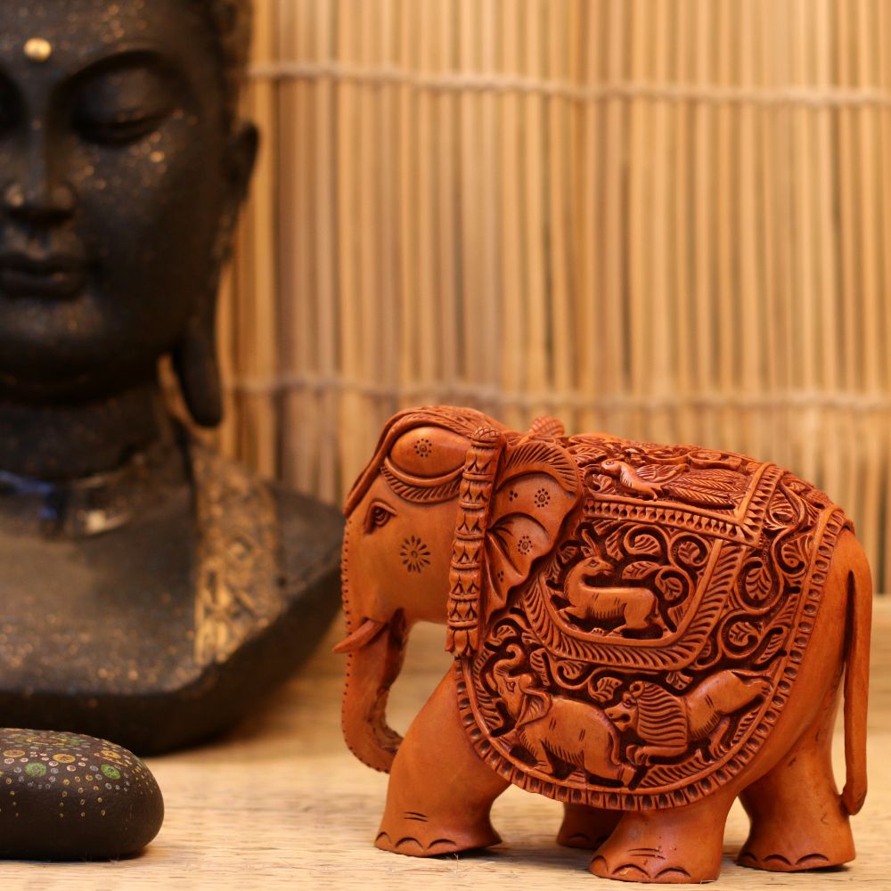 Wooden Handicrafted Elephant