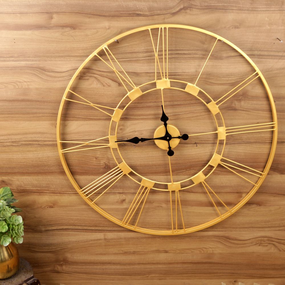 CLOCK GOLDEN