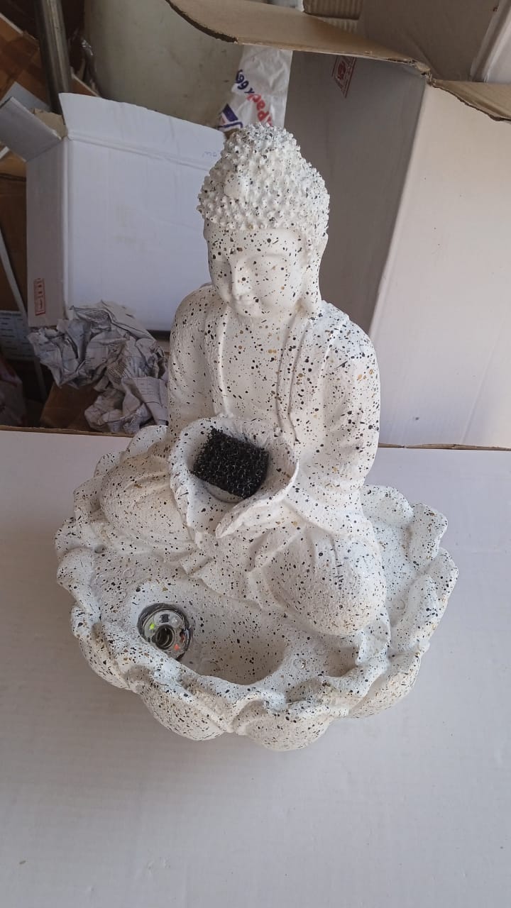 Buddha Fountain Lotus 1566