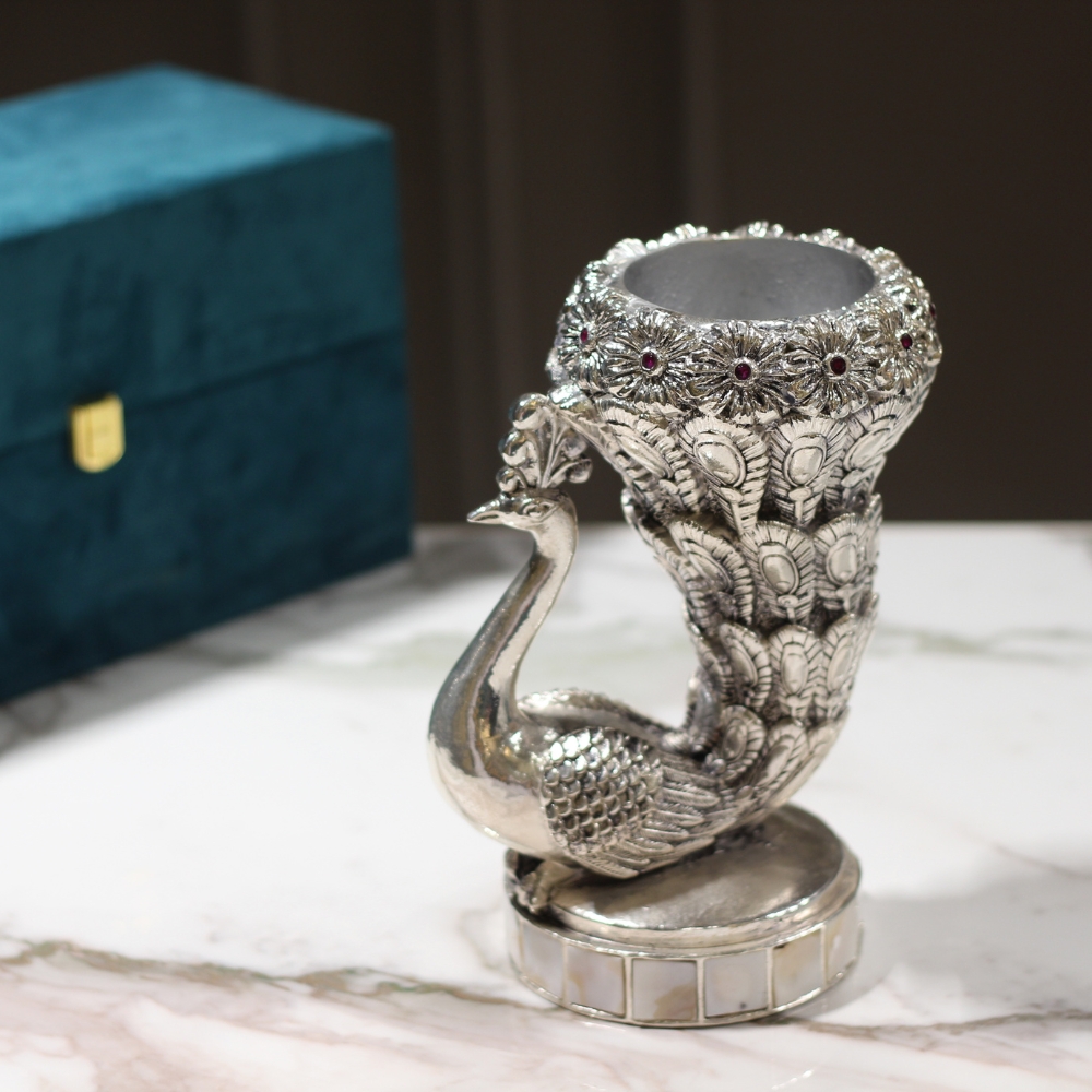 Peacock Vase Single - 5
