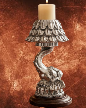 Elephant Flower Candle
