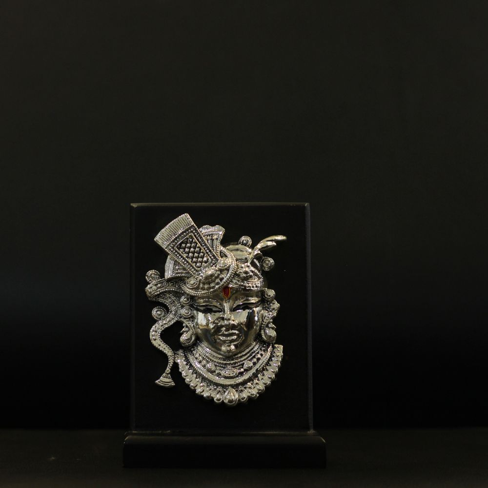 Shrinath JI 4'' SIlver W/box - 4