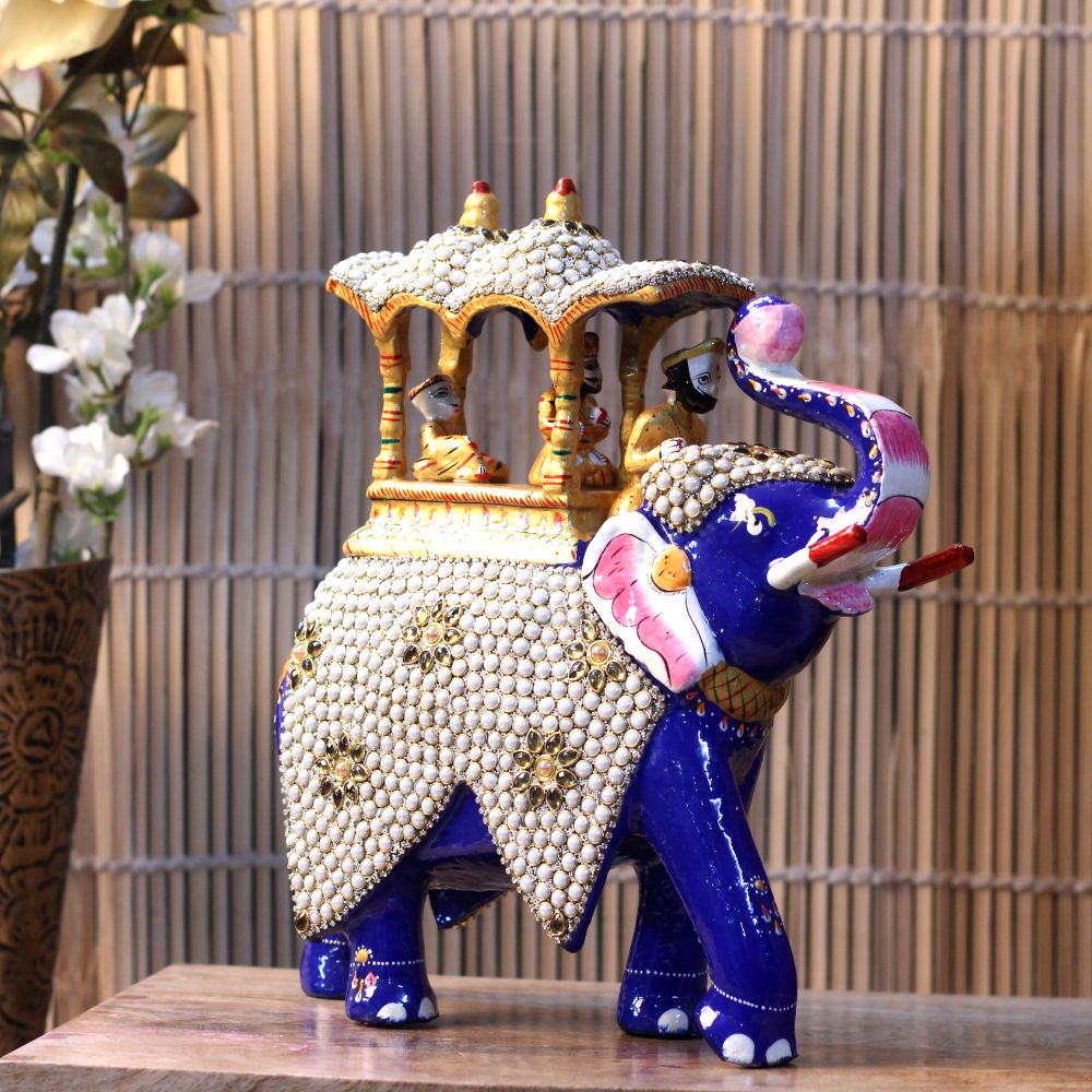 Ambabari Stone Elephant 12 inch