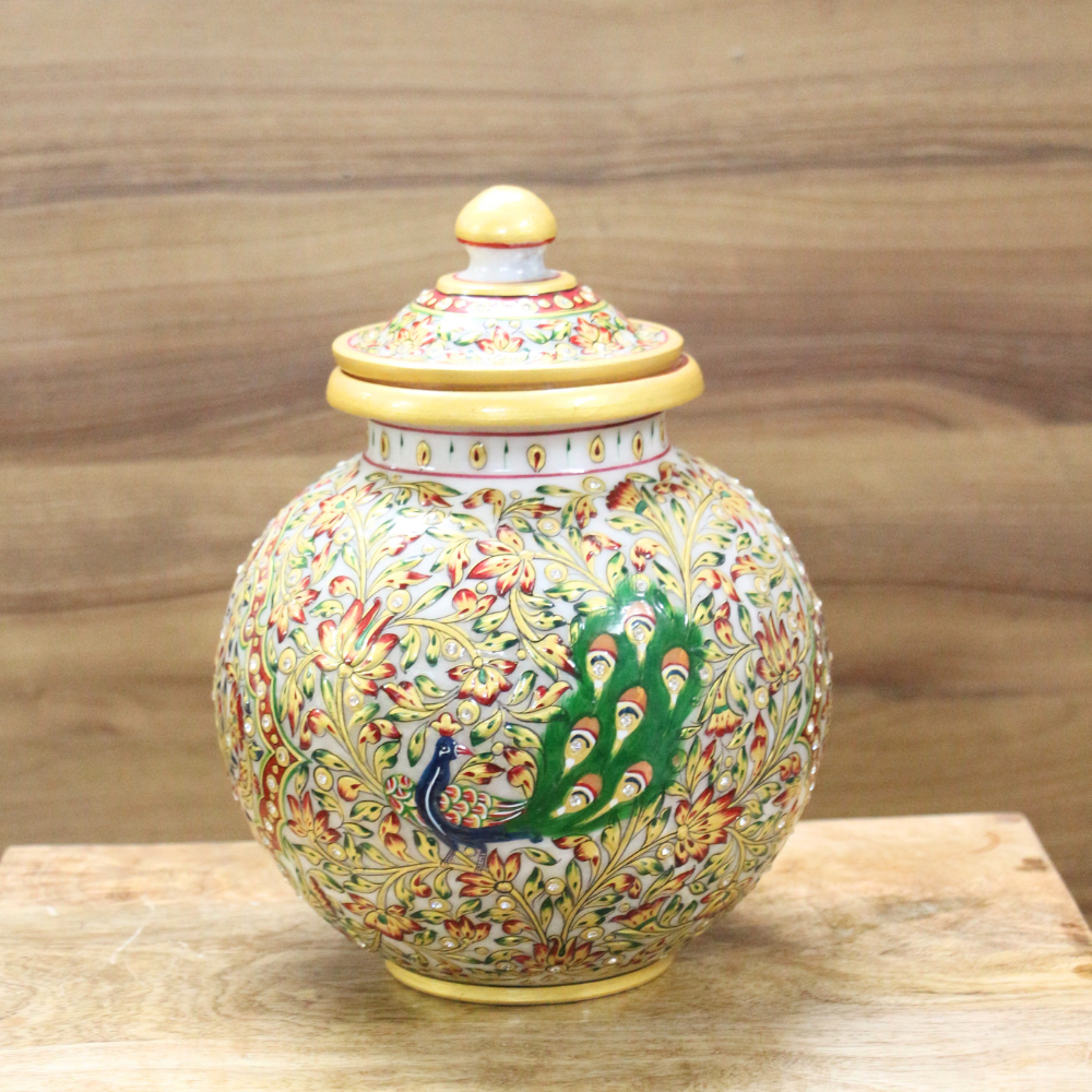 Marble Matki 8''