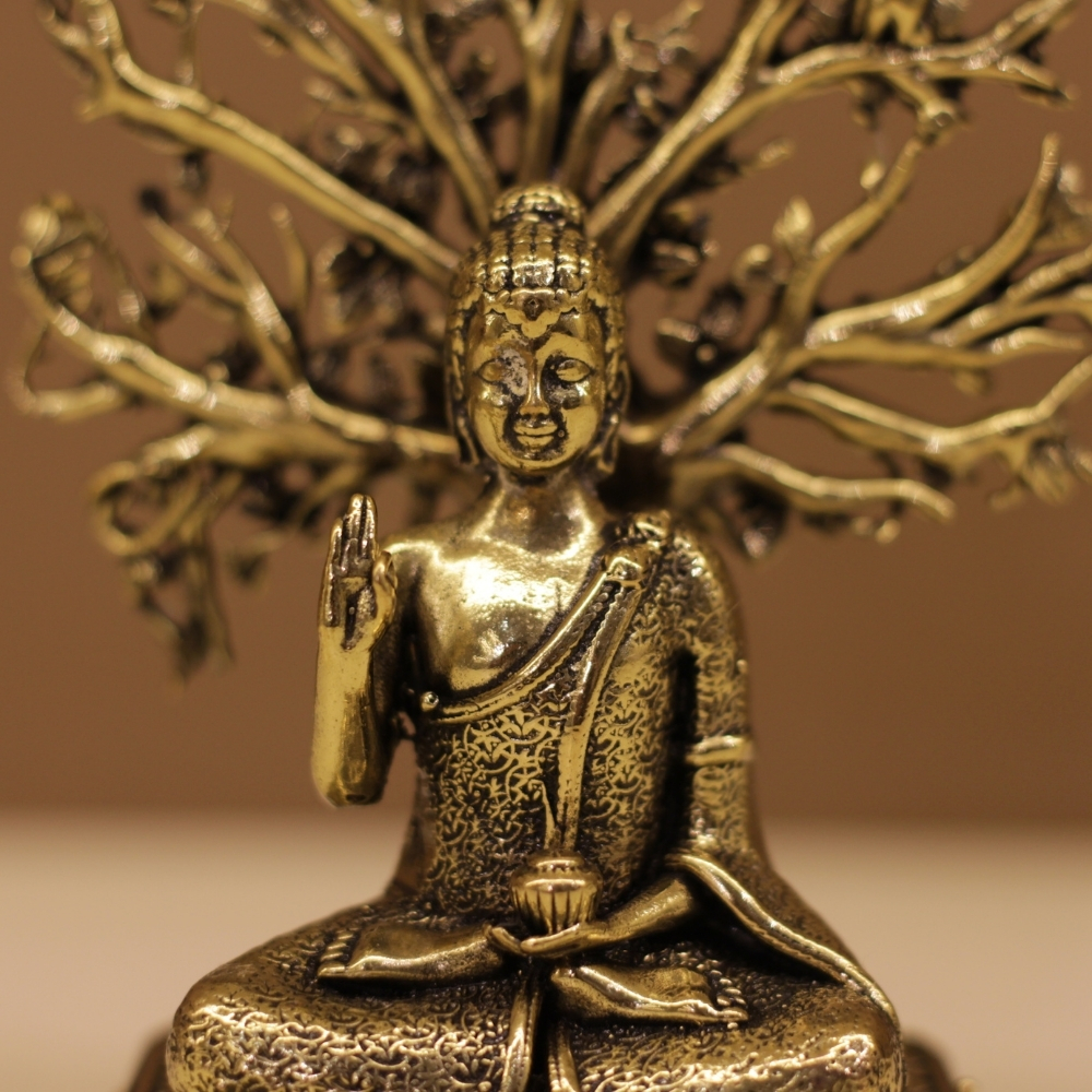 Brass Buddha Tree - 4