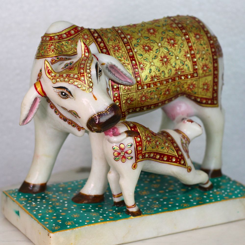 Marble Cow And Calf - 5