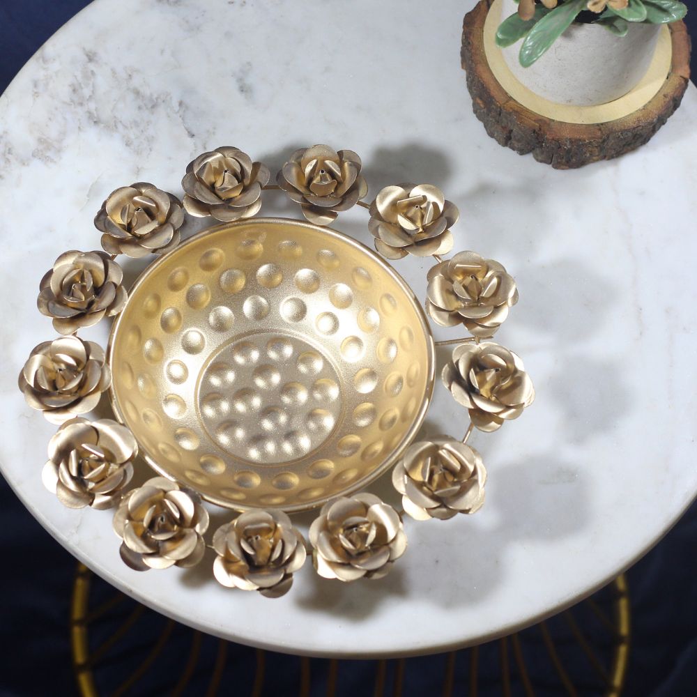 Iron Rose Urli Small - 5