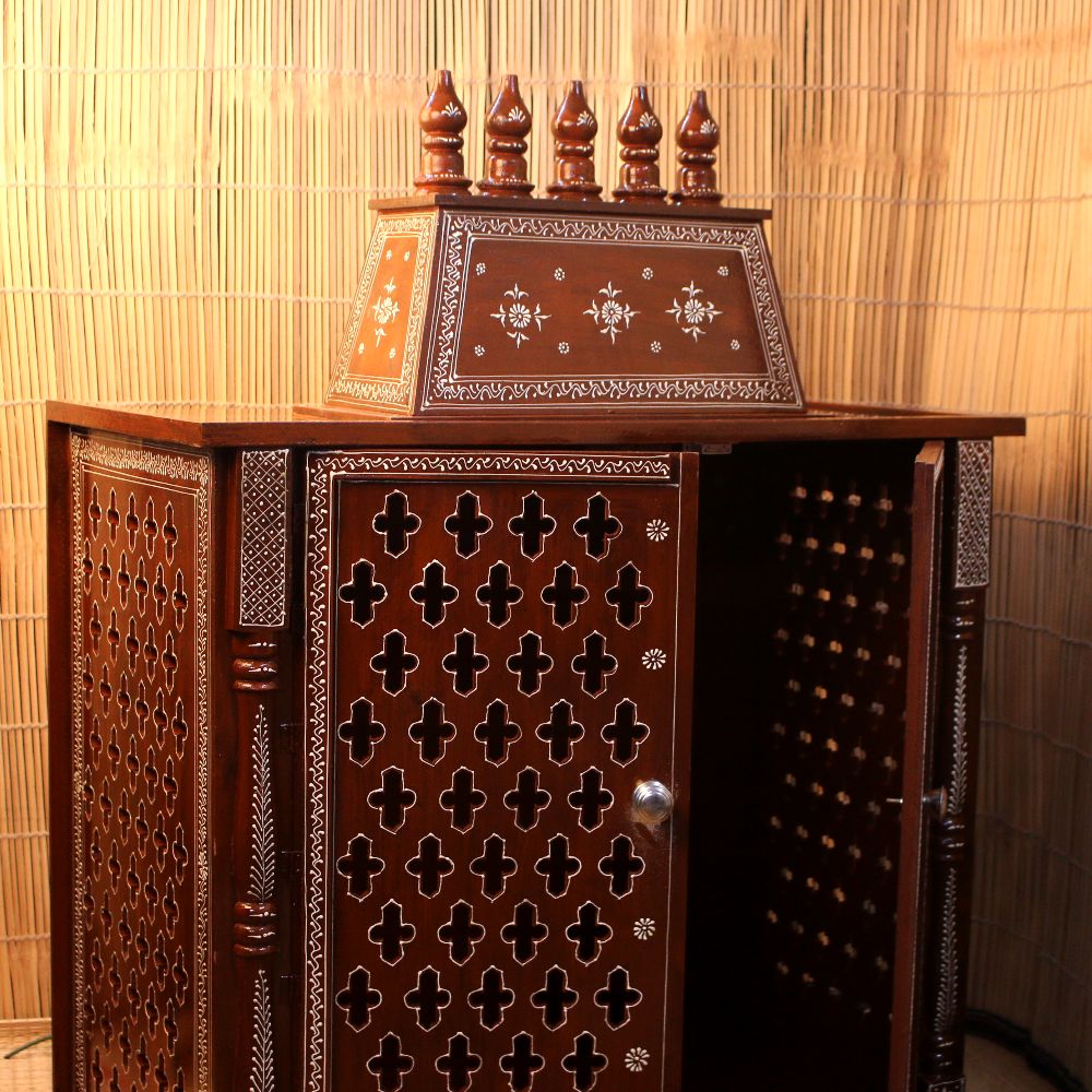 Wooden Mandir Big 18X31X36 - 4