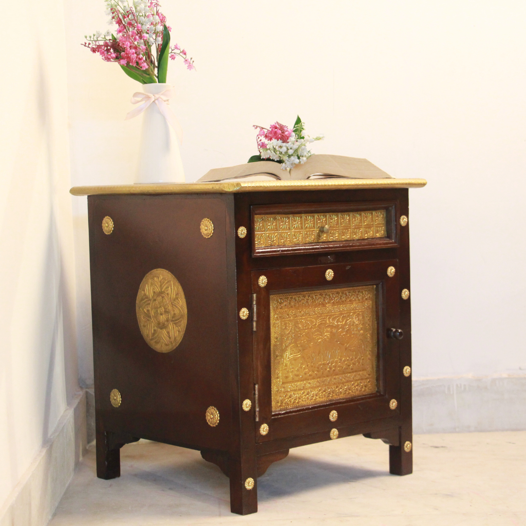 Brass Almari 16x16x18