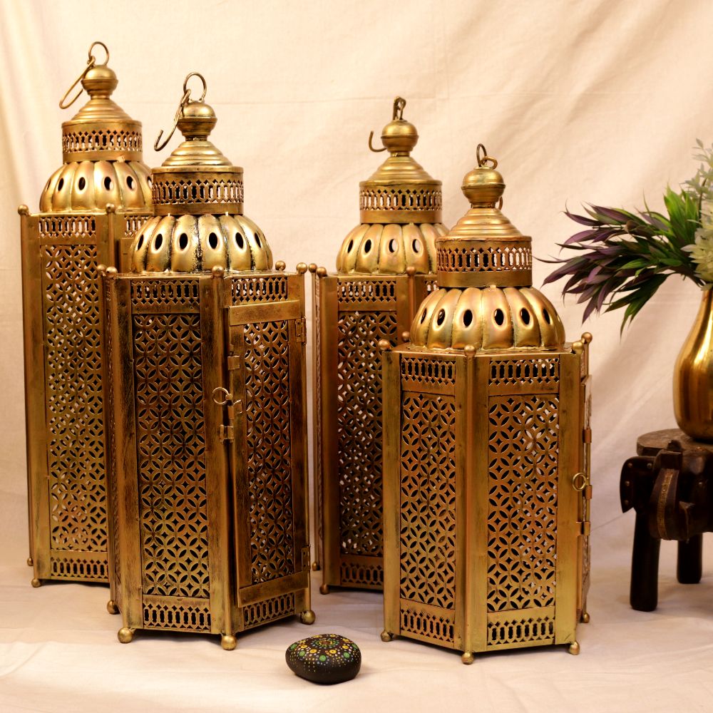 LANTERN SET OF 4 KUDIYA
