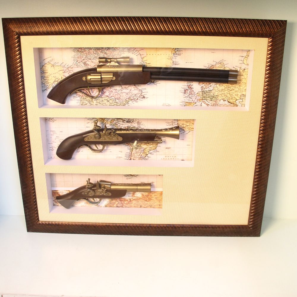 Gun With Frame - 3