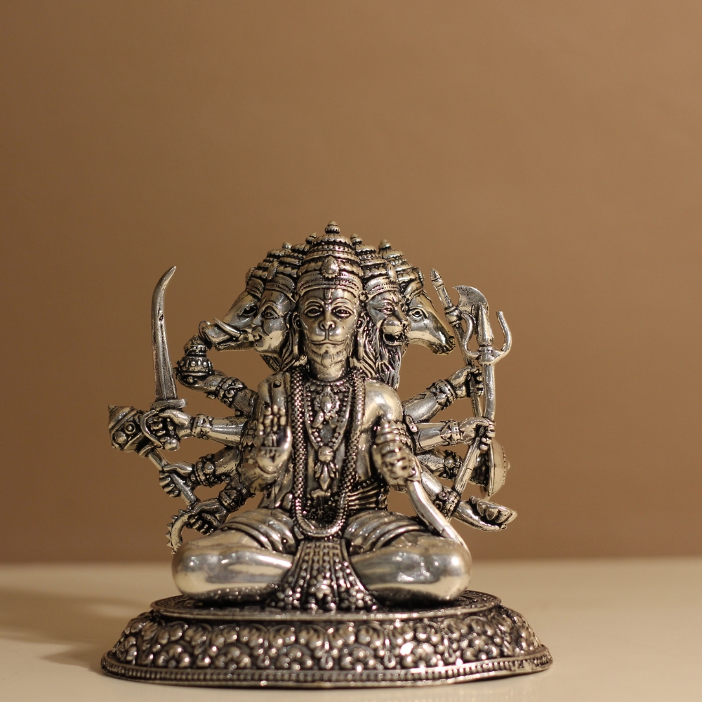 Brass Panchmukhi Hanuman