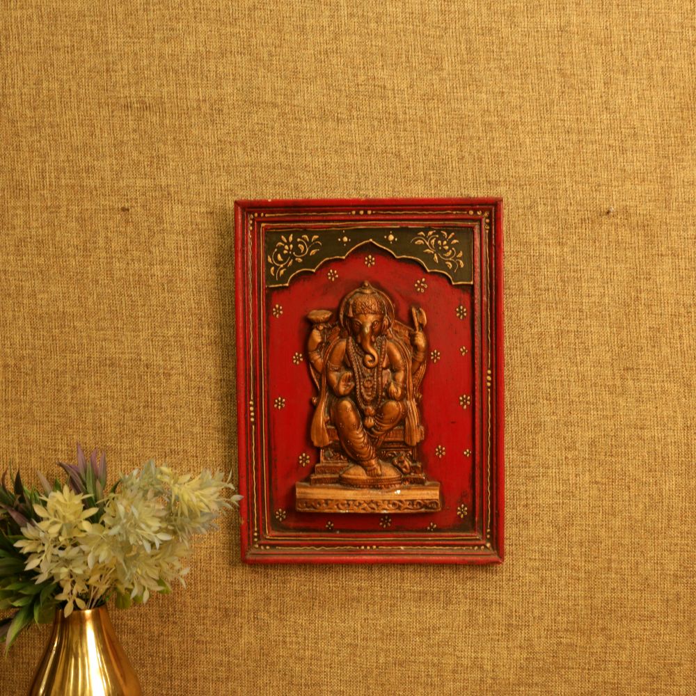 WOODEN GANESH FARME