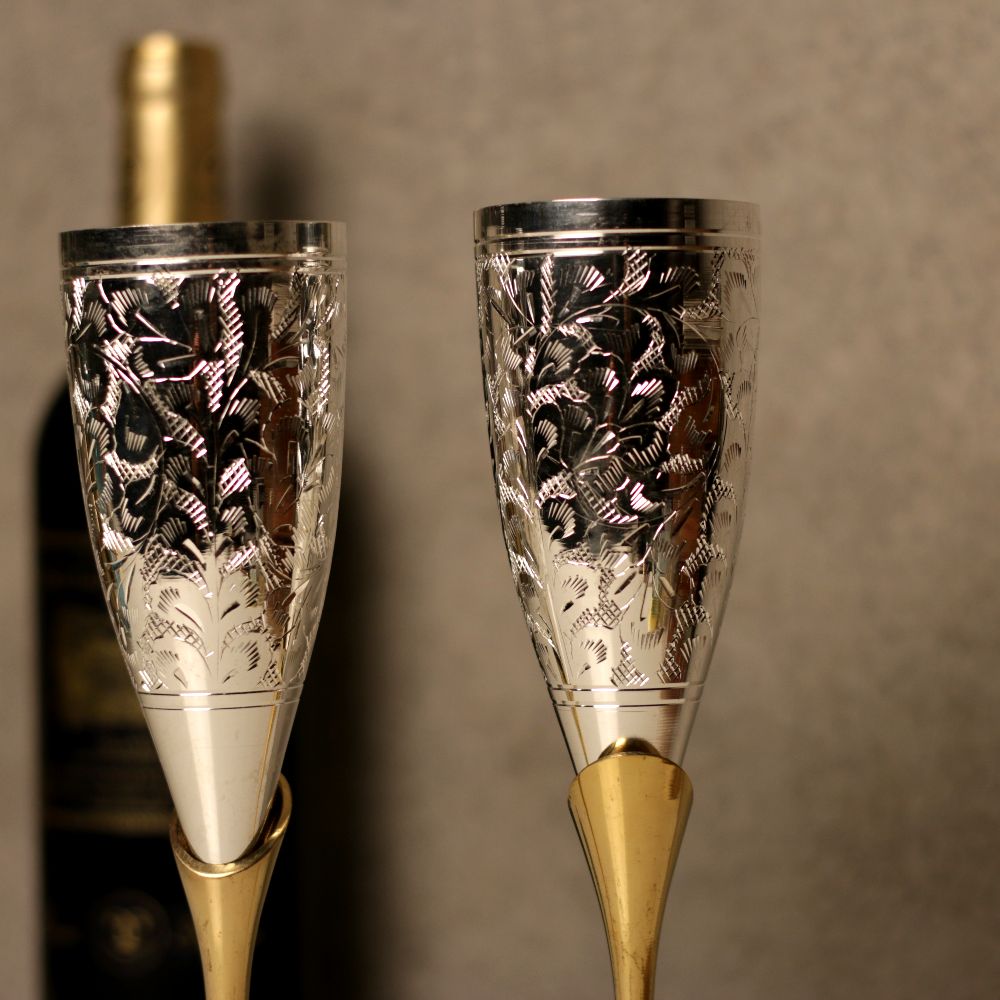 Wine Glass Naperi Set Of 2 - 3