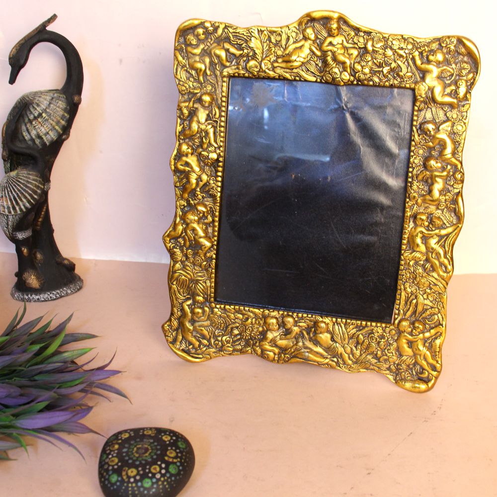 Metal Golden Photo Frame - 3