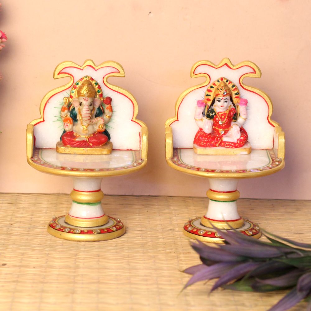 Marble Laxmi Ganesh - 5