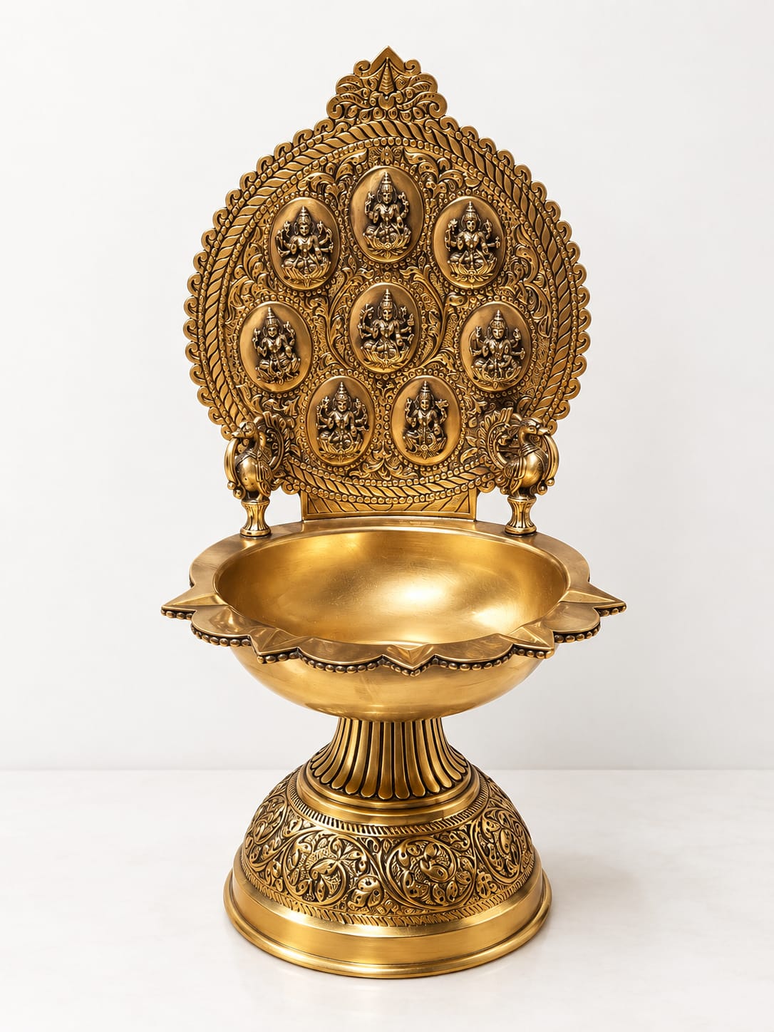 Brass Asthalaxmi Diya