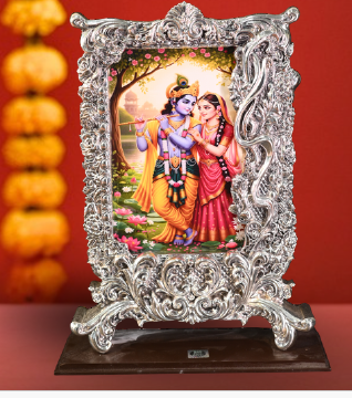 Leaf Flower Photo Frame With Stand