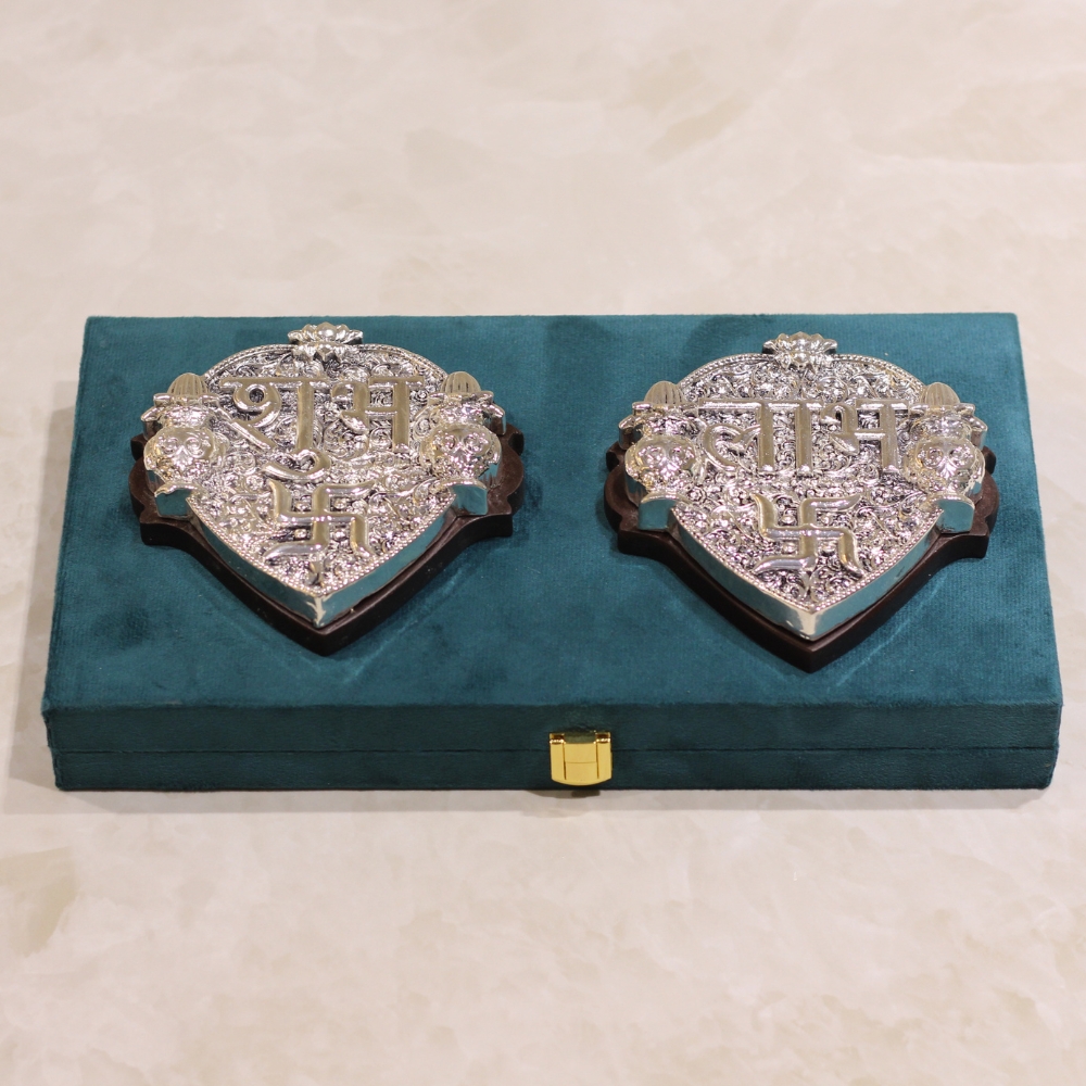 Shubh Labh Clad Silver