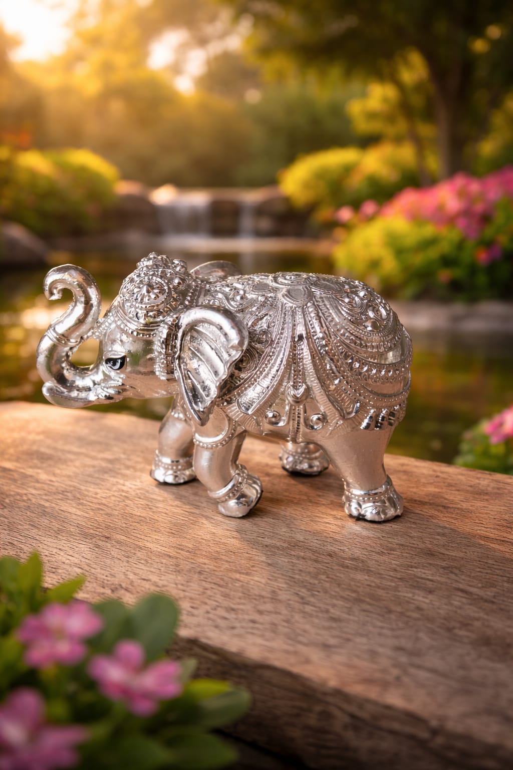 Silver Plated Elephant 3'' CL813D
