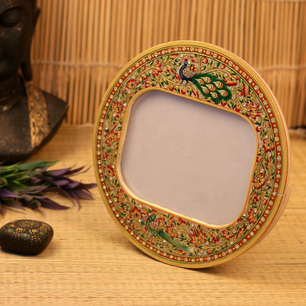 MARBLE PHOTO FRAME 12 INCH - 4