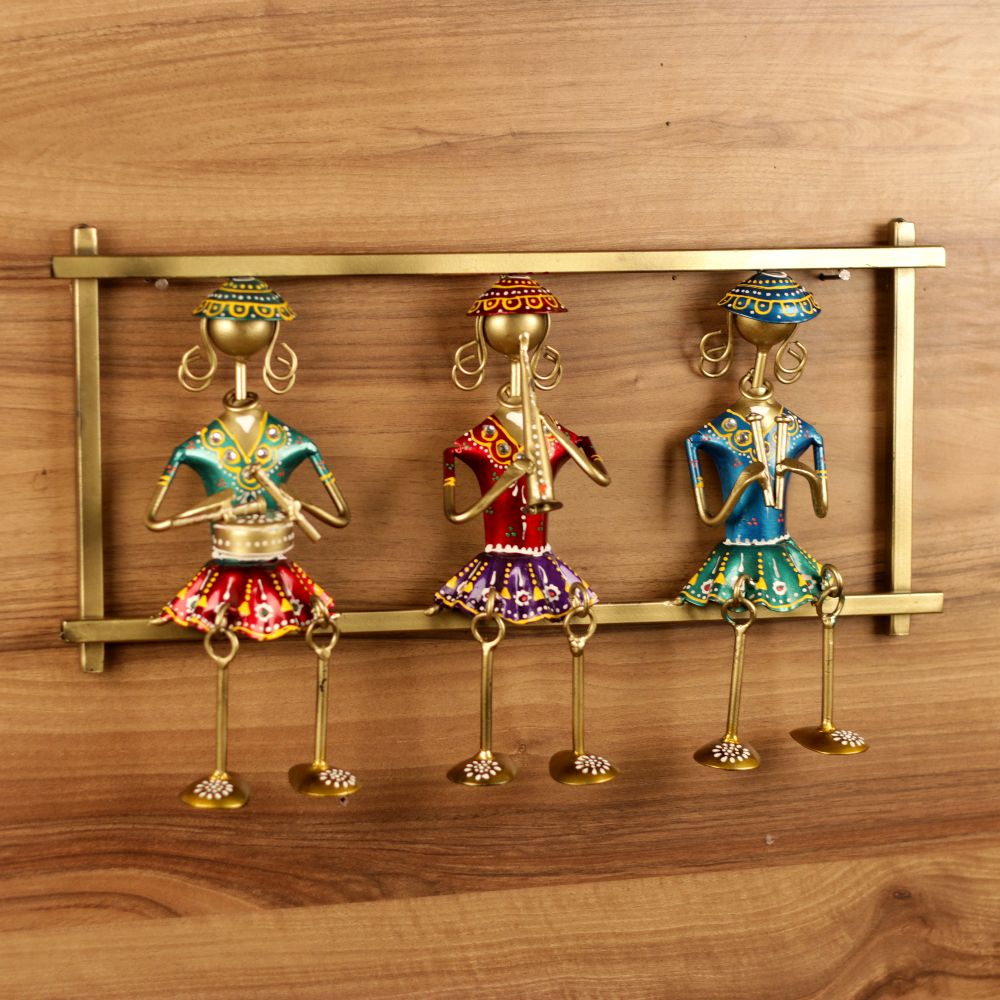 Musical Wall 3 Lady Hanging Leg Frame -1158 - 3