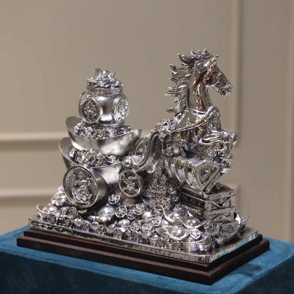 Horse Money Clad Silver W/b - 3