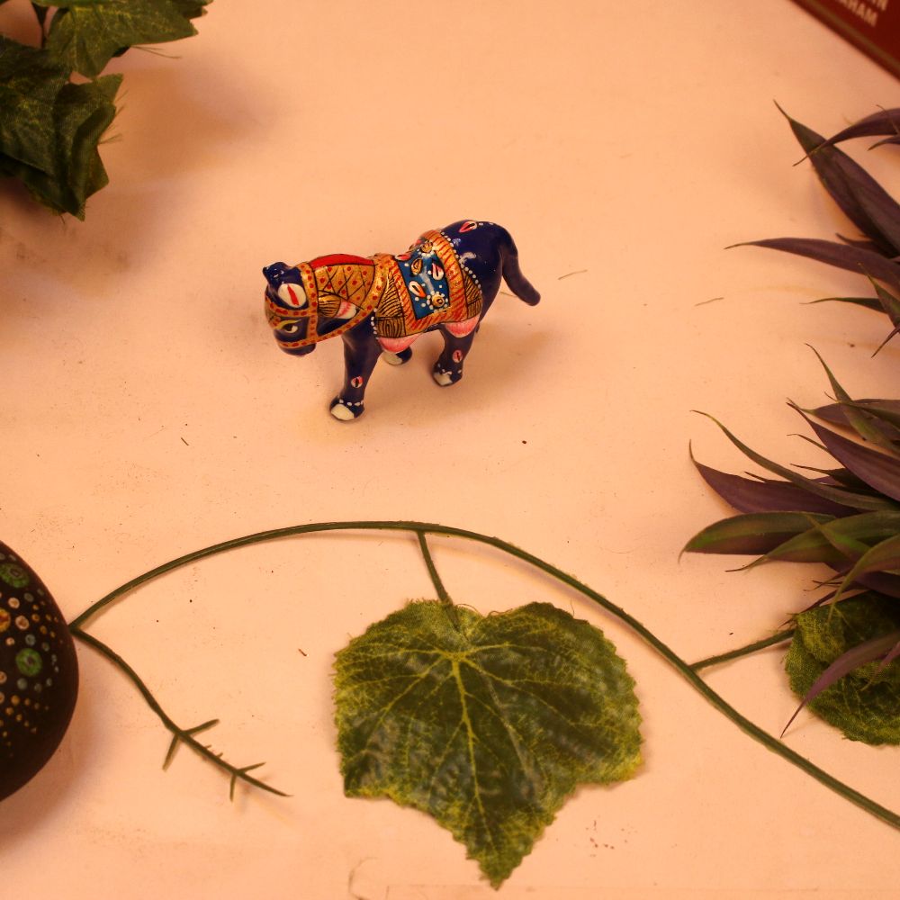 Metal Small Colourfull  Horse 2 INCH - 5