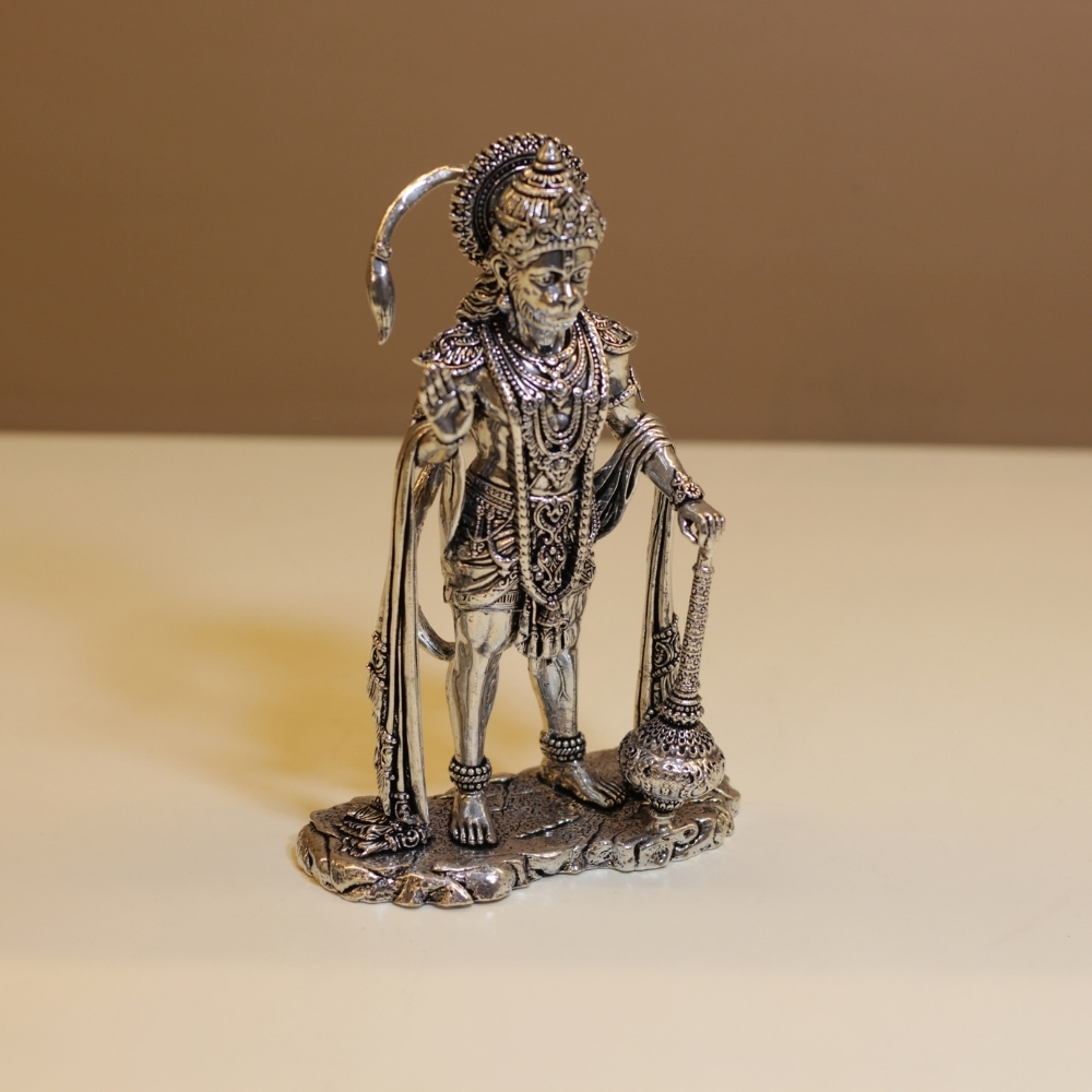 Brass Standing Hanuman Ji - 3