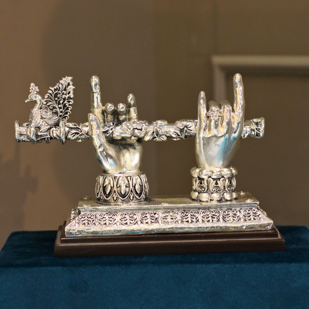 Radha Krishna Hand Bansuri Small