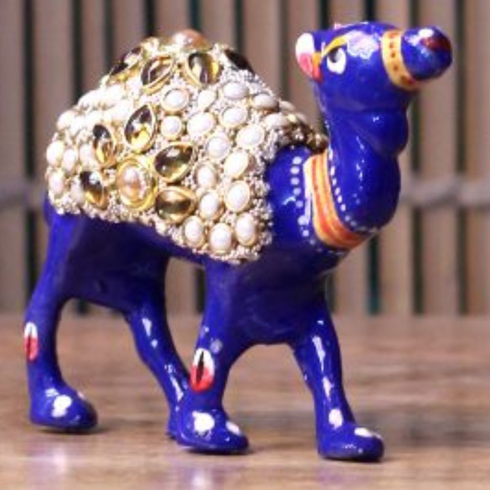 Metal Stone Camel 2'' - 4
