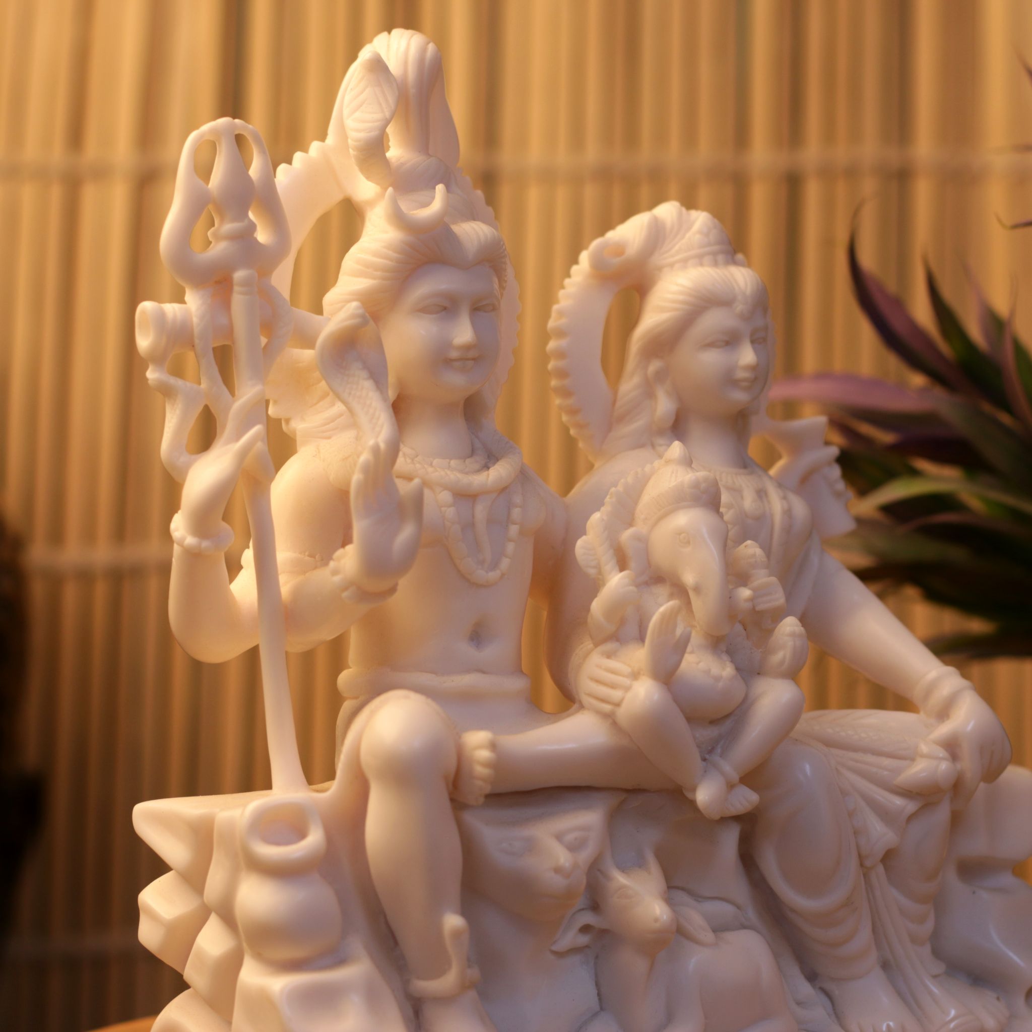 MARBLE SHIV PARIVAR - 4