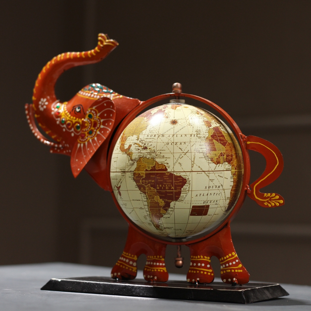 New Elephant Globe Orange - 3