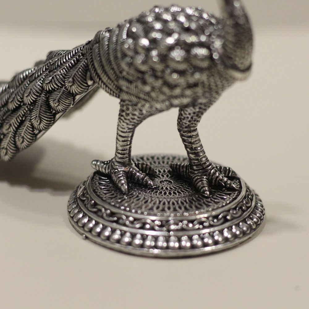 Brass Peacock Big - 8