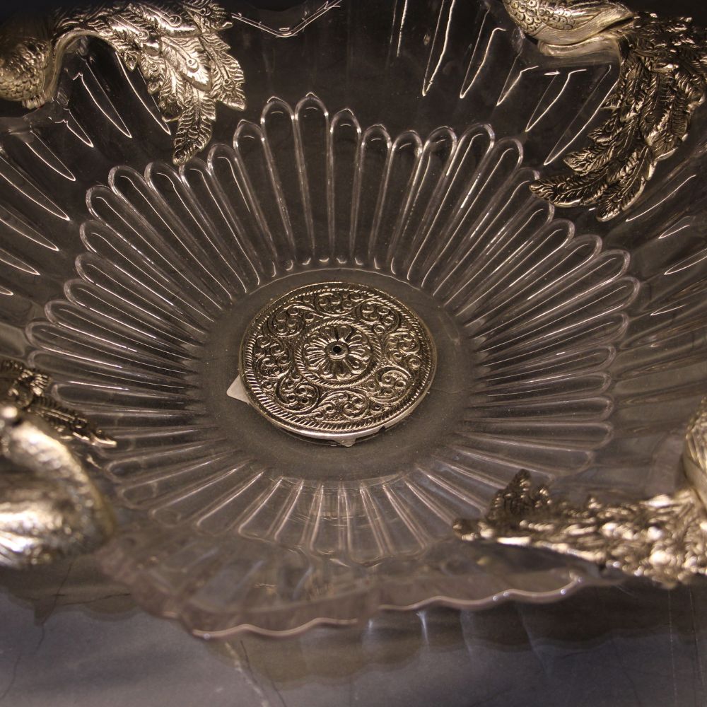 4 Peacock Star Bowl - 5
