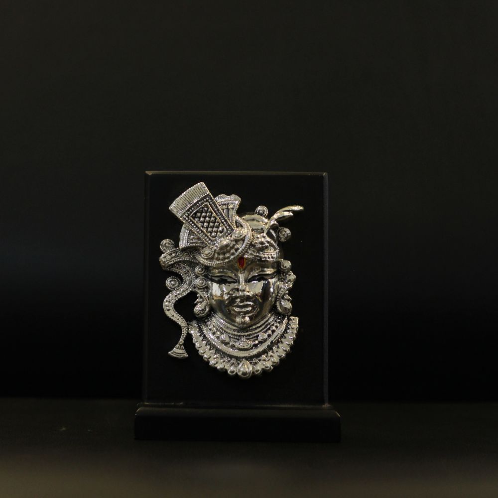 Shrinath JI 4'' SIlver W/box - 5