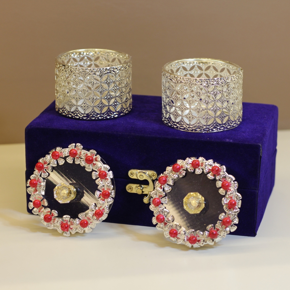 Flower Jali Box S/2 W/b - 4