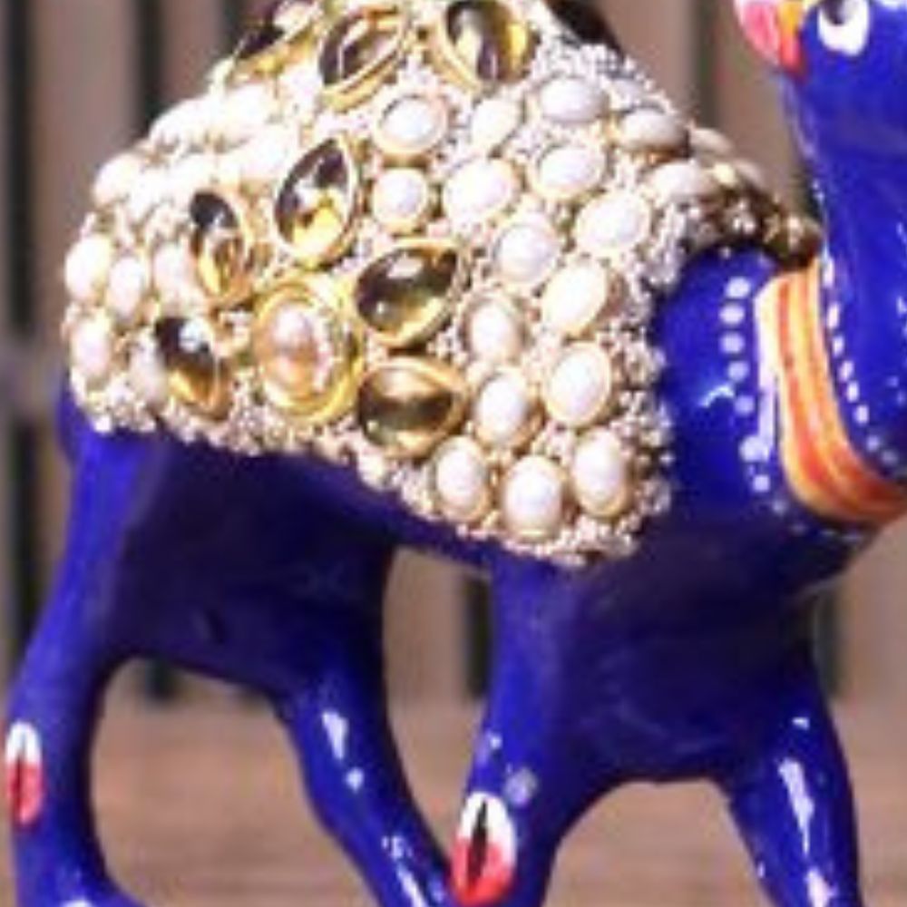 Metal Stone Camel 2'' - 5