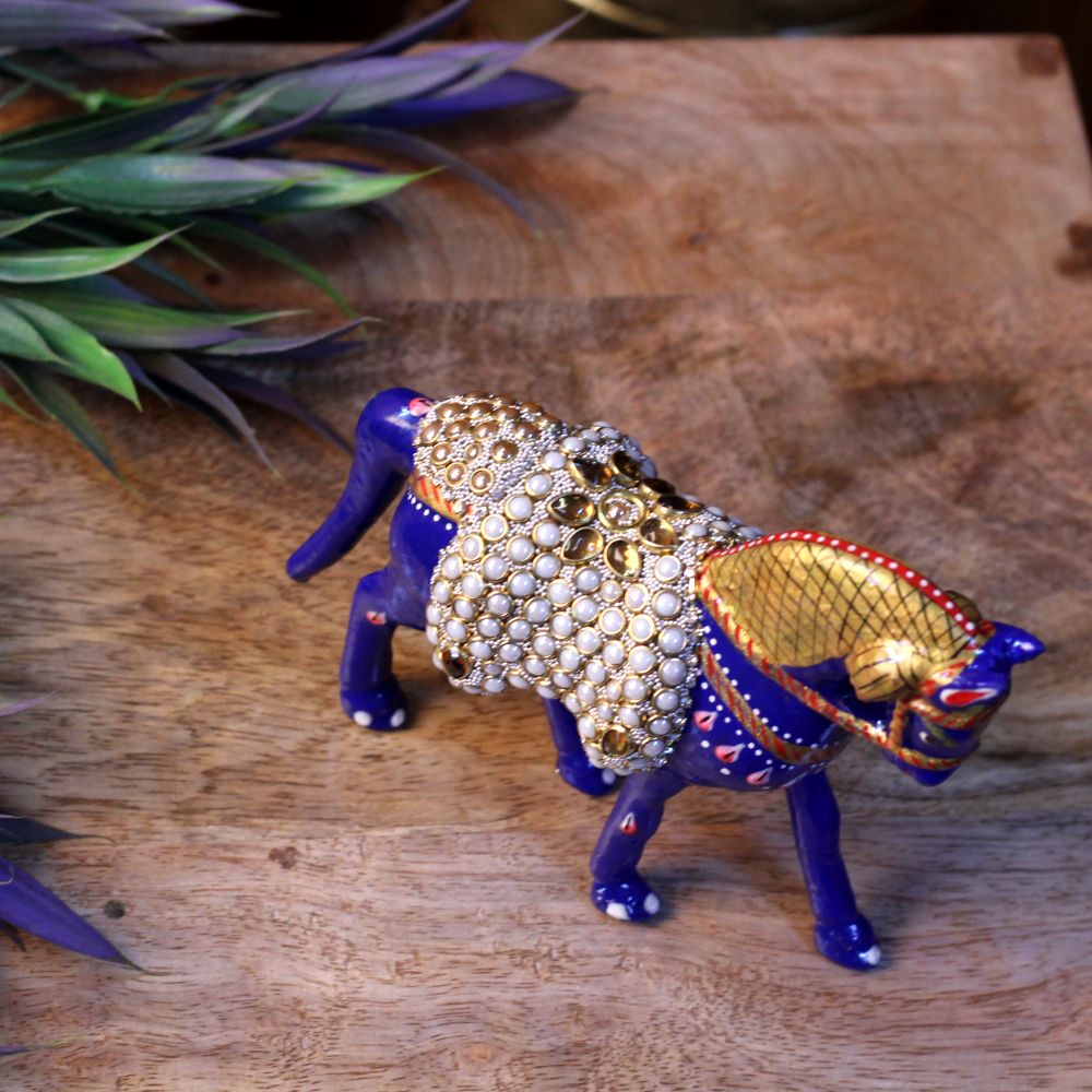 Metal Stone Horse 5'' - 4