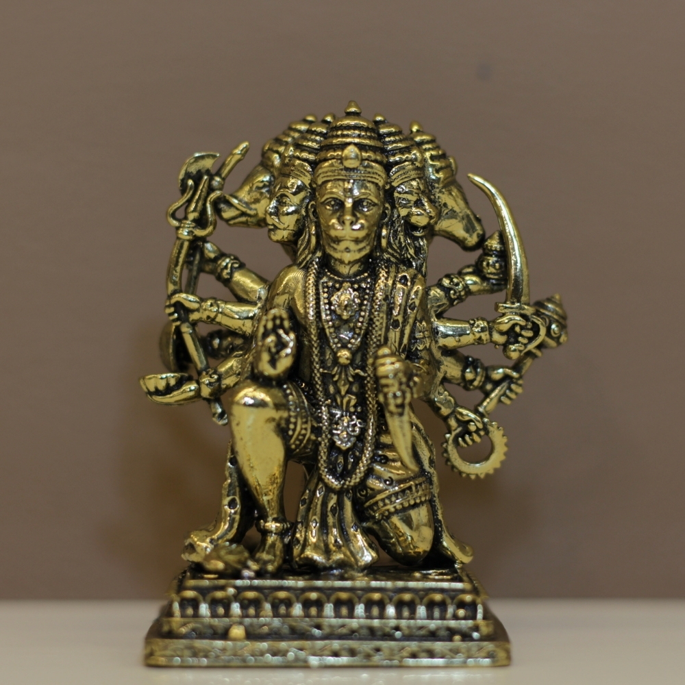 Brass Panchmukhi Hanuman