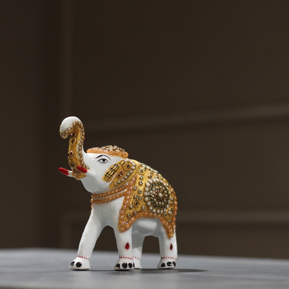 Elephant Jewellery Gold 5'' - 3