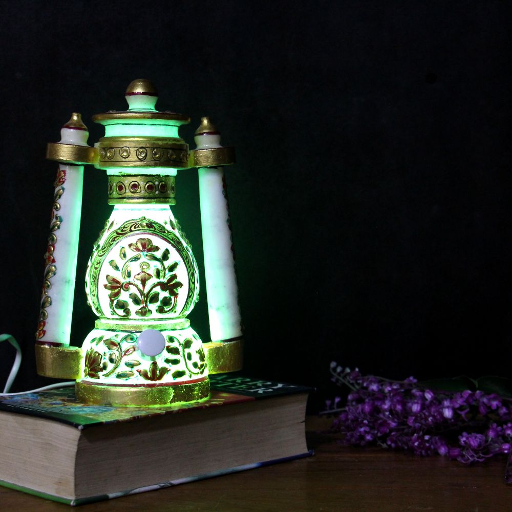 Marble Lantern 8''