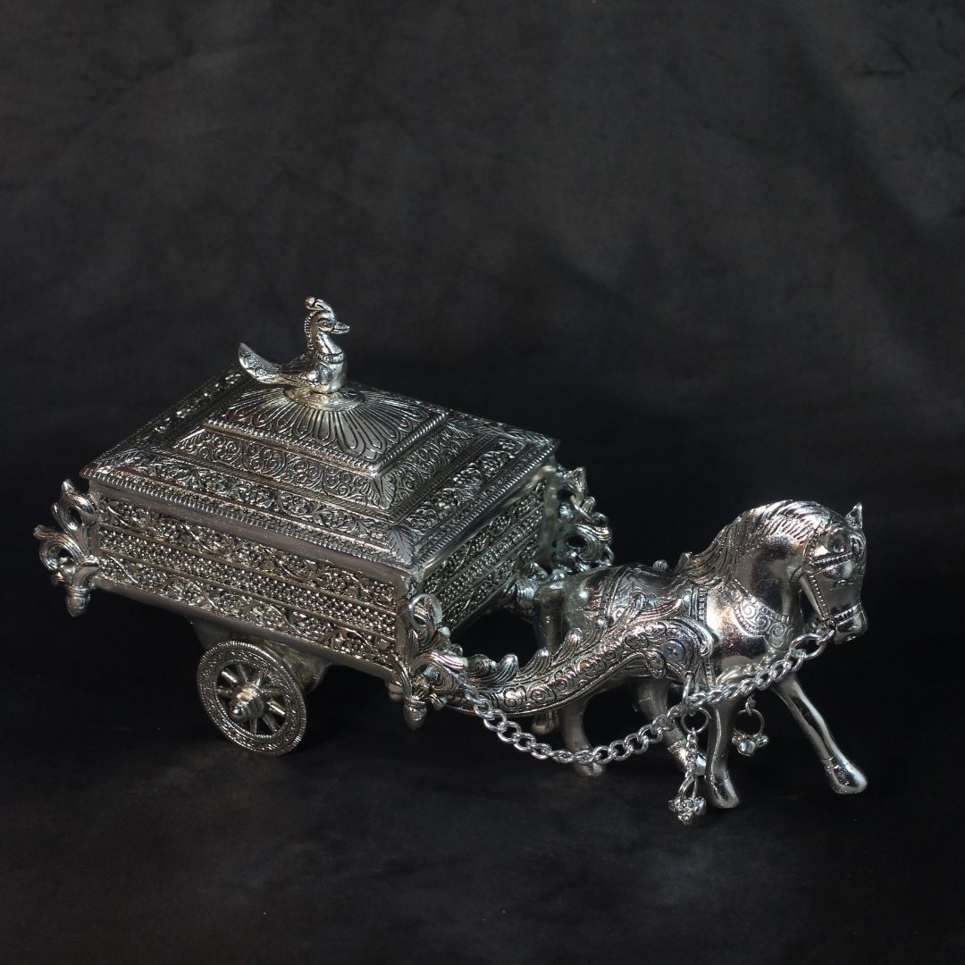 Metal Horse Cart New - 3